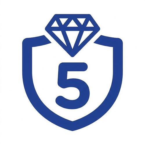 5 Year Warranty
