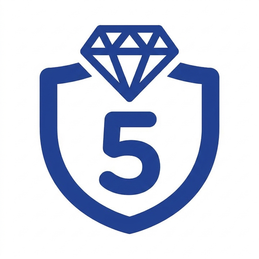 5 Year Warranty
