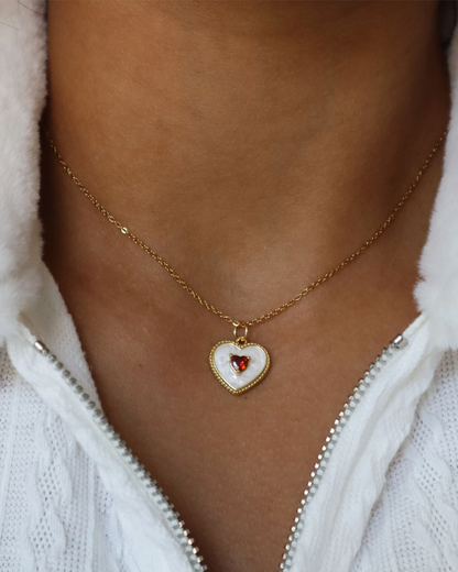 Coquette Heart Necklace