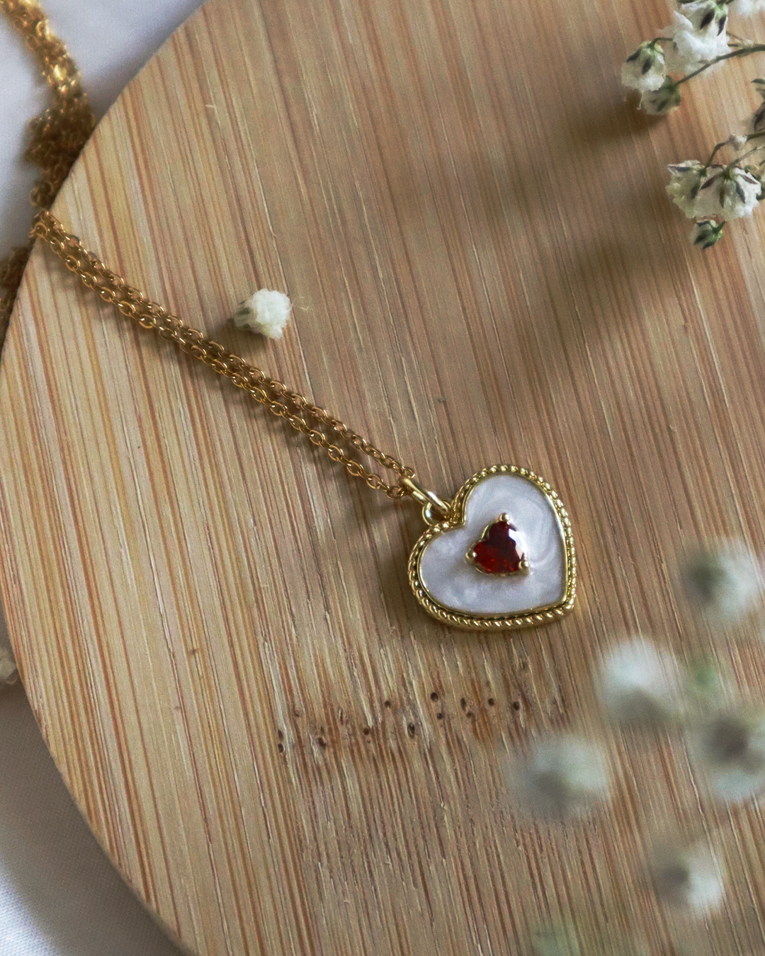 Coquette Heart Necklace