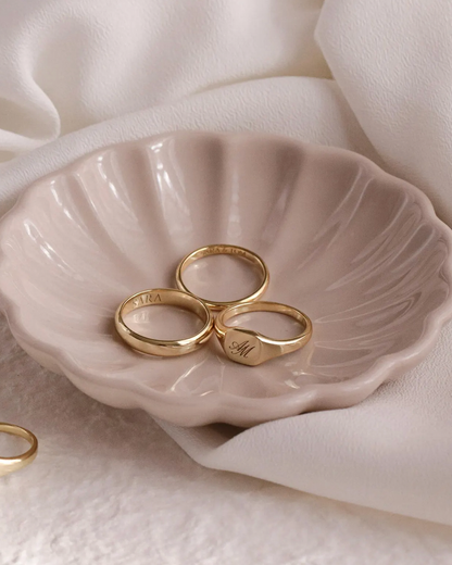 Surname Code Signet Ring